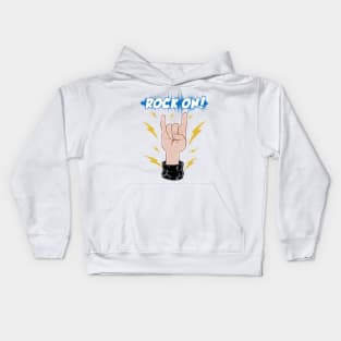 Rock On Kids Hoodie